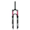 Jejy 26/27.5/29 Inch Mountain Bike Bicycle Suspension Forks 1-1/8" Straight/Tapered Front Fork with Rebound Adjustment MTB Ultralight Magnesium Alloy Air Fork 120 Mm Travel view 1