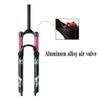 Jejy 26/27.5/29 Inch Mountain Bike Bicycle Suspension Forks 1-1/8" Straight/Tapered Front Fork with Rebound Adjustment MTB Ultralight Magnesium Alloy Air Fork 120 Mm Travel view 4