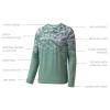 BASSDASH FS14M Men's Camo Gradient Performance Long Sleeve Fishing Shirt UPF50+ view 3