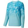 BASSDASH FS14M Men's Camo Gradient Performance Long Sleeve Fishing Shirt UPF50+ view 1