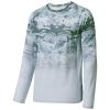 BASSDASH FS14M Men's Camo Gradient Performance Long Sleeve Fishing Shirt UPF50+ view 1