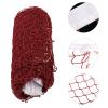 Badminton Mesh, Portable Knot-Less Badminton Net, Adjustable Height Sports Badminton Replacement Net for Volleyball Tennis Tennis, Easy Set up Net for Outdoor Sports Training(Red) view 4