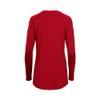 Mizuno Women's Balboa 6 Long Sleeve Volleyball Jersey, Red, Large view 2