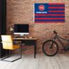 Rico Industries NBA Detroit Pistons Country 3' x 5' Banner Flag 3' x 5' Banner Flag Single Sided - Indoor or Outdoor - Home Dcor view 2
