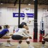 Mizuno Women's Balboa 6 Long Sleeve Volleyball Jersey, Forest, X-Large view 4
