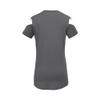 Mizuno Women's Balboa 6 Short Sleeve Volleyball Jersey, Shade-White, Large view 3