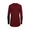 Mizuno Girls' Balboa 6 Long Sleeve Volleyball Jersey, Cardinal, Large view 2