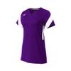 Mizuno Women's Balboa 6 Short Sleeve Volleyball Jersey, Purple/White, XX-Large view 1