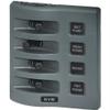 Blue Sea WeatherDeck 12V DC Waterproof Switch Panel - 4 Posistion view 1