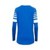 Mizuno Women's Techno 8 Long Sleeve Volleyball Jersey, Royal-White, Medium view 2