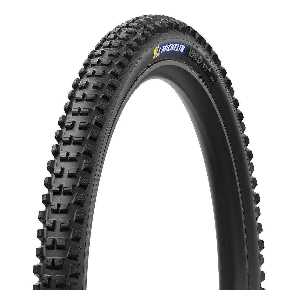 Michelin Wild AM Competition Line Front or Rear Mountain Bike Tire for Mixed and Soft Terrain, Gum-X Technology, 27.5 x 2.60 inch