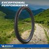 Michelin Force AM2 29" Tubeless Folding Mountain Bike Tire - 2.4" Width, Gravity Shield Durability, Gum-X Compound for Hard Terrain, All-Mountain & Enduro Performance view 2