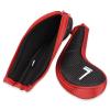 Craftsman Golf 11pcs/Set Meshy Golf Club Iron Head Covers Headcover with No. on Both Sides Suitable for Right and Left Handed Golfer Zipper Closure (Black & Red) view 3