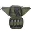 XCSY Concealed Carry Pistol Pouch -, Fanny Pack Holster, Fanny Pistol Purse, Multi-Functional Gun Bag,Suitable for Almost Full-Size Pistols, Such As 1911, Etc (Armygreen) view 1