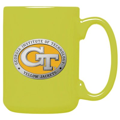 Heritage Pewter GT 15 oz. Coffee Mug | Mug for Coffee, Beverages | Intricately Crafted Metal Pewter Inlay