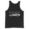 JG Infinite 1988 'Vette C4 Unisex Tank Top Black view 1