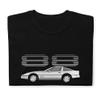 JG Infinite 1988 'Vette C4 Short-Sleeve Unisex T-Shirt Black view 4