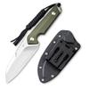 CIVIVI Kepler Fixed Blade Knife, 4.48" Blade G10 Handles, Belt Knife with Kydex Sheath, Lanyard, Clip for Men Outdoor Activities C2109A (OD Green) view 1