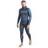 Cressi Tokugawa 2-pcs Nylon w/Hood 2 mm, Camo Blue, S view 2