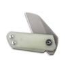 CIVIVI Ki-V Front Flipper Pocket Knife, Double Detent Slip Joint Small Folding Knife with Deep Carry Pocket Clip For Easy EDC C2108A (Natural) view 4