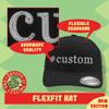 I'd Rather Be Summing - Soft Flexfit Baseball Hat Cap, Black, Large/X-Large view 2