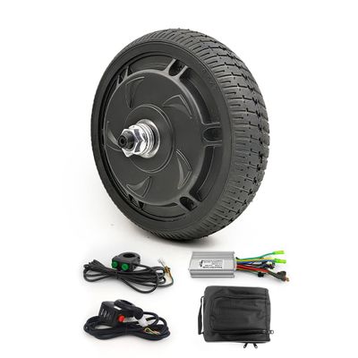 6.5 Inch 350W Brushless Hub Motor Wheel For Homemade Scooter Brushless Controller With Cruise And Thumb Accelerator (48V 350W kit)