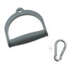 LKP Fitness Handle Attachments Exercise Tricep D Handles Pull Down Accessories for Cable Machines Home Gym Resistance Bands Handle for Training view 4
