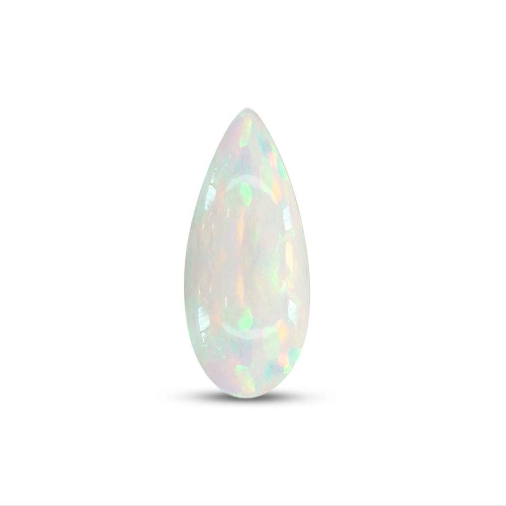 GEMVIO Collections Pear Cut 4X6MM AAA Clarity Single Natural Opal Loose Gemstone