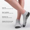 Felicigeely Ankle Athletic Running Socks Low Cut Sports Socks Breathable Cushioned Tab Socks for Men Women 6 Pairs view 2