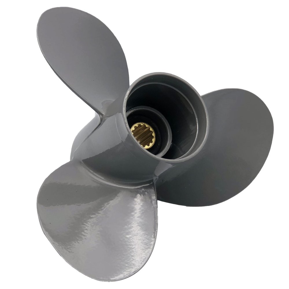 Aluminum Outboard Cupped Larger Blades Propeller Boat Prop 11 1/4x15 Replacement for Honda BF35/40/45/50/60HP