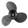 Aluminum Outboard Cupped Larger Blades Propeller Boat Prop 11 1/4x15 Replacement for Honda BF35/40/45/50/60HP view 2