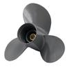 Aluminum Outboard Cupped Larger Blades Propeller Boat Prop 11 1/4x15 Replacement for Honda BF35/40/45/50/60HP view 3
