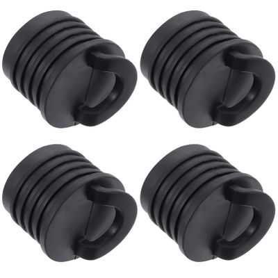 BESPORTBLE 4pcs Kayak Drain Scupper Plugs for Canoe and Boat Accessories Easy to Install and Remove Essential Lightweight Drain Stoppers