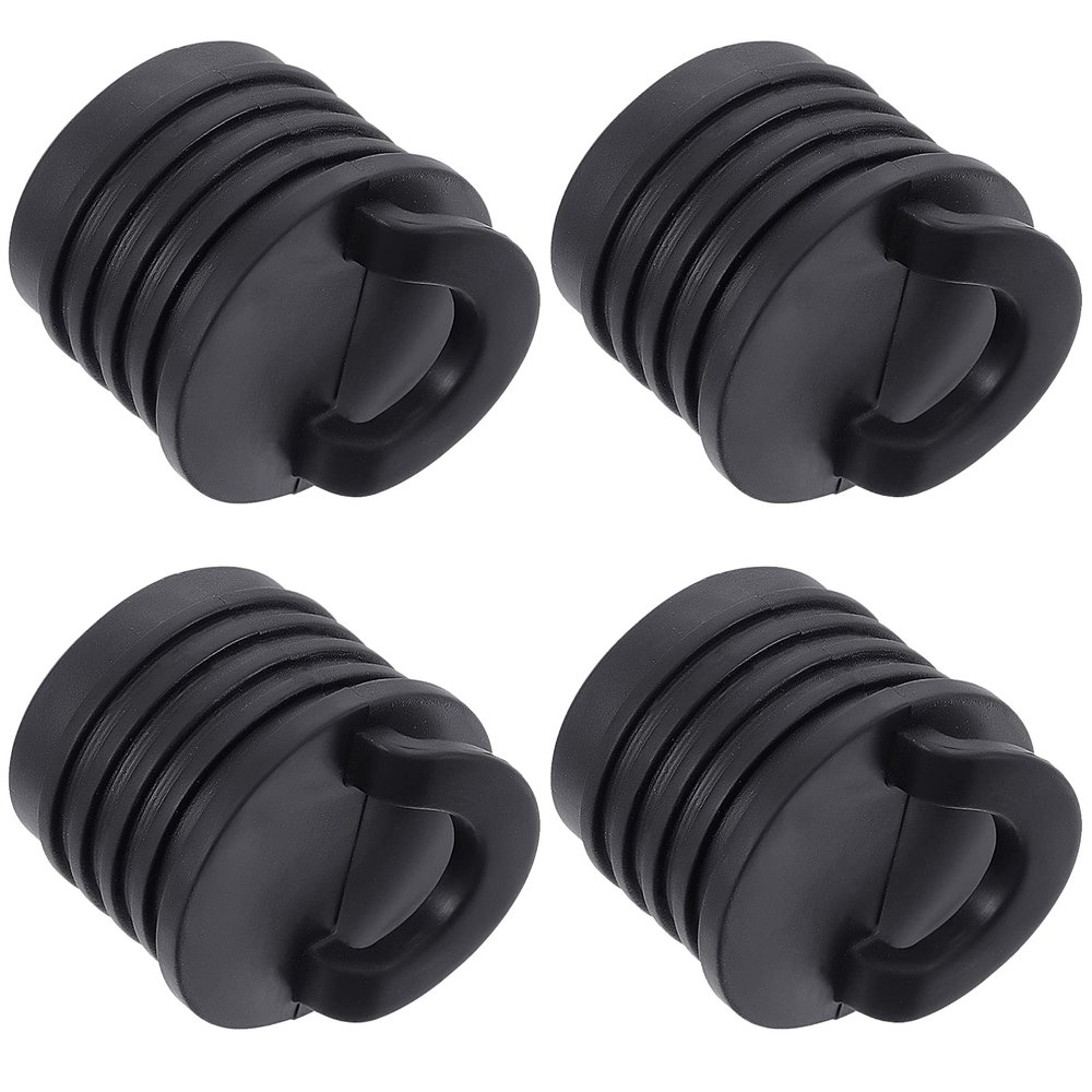 BESPORTBLE 4pcs Kayak Drain Scupper Plugs for Canoe and Boat Accessories Easy to Install and Remove Essential Lightweight Drain Stoppers