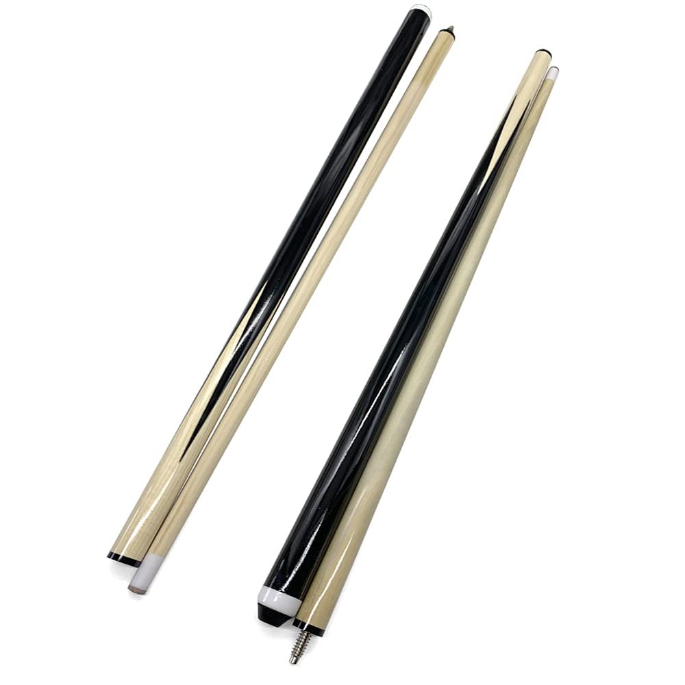 CENMO 2 Piece Wooden Stick Pool Billiard Bridge Stick Billiard House Cue Stick (57" 2 Piece)