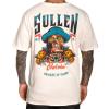 Sullen Crabs Antique White SCM3299 Short Sleeve Premium Vintage Tattoo Skull Graphic T-shirt for Men (Medium) view 1