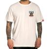 Sullen Crabs Antique White SCM3299 Short Sleeve Premium Vintage Tattoo Skull Graphic T-shirt for Men (Medium) view 2