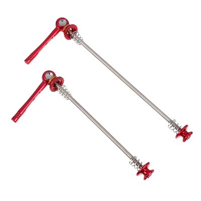 BESPORTBLE 1 Pair Bicycle Quick Release Lever Quick Release Skewer Cycling Accessories Dropshipping Front Fork Titanium Alloy