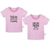 Feed Me Tacos Tell Me I'm Pretty & I was Told There Would Be Tacos Funny Tshirt, Newborn Infant Baby T-Shirts Graphic Tee view 1