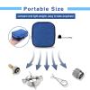 Backpacking Stove Portable Camping Stove Burner, Caudblor Small Backpack Stoves with Butane Adapter, Lightweight Hiking Stove with Carrying Case for Travel, Little Father's Day gifts Camp Stove view 2