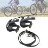1 Pair Bike Pedals Toe Clips Toe Cage Road Bike Toe Clips Bike Pedal Straps Bike Pedals Accessories for Road Bike and Mountain Bike(Black)