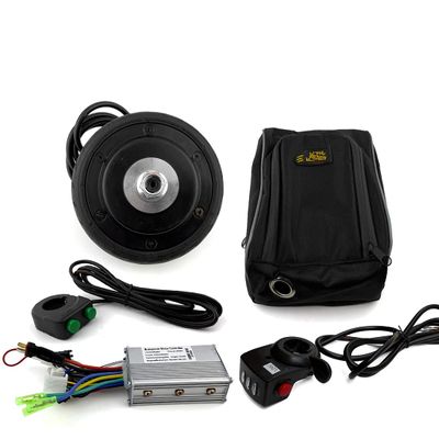 200W Scooter 5 Inch Motor Wheel Diameter 128mm with Brushless Controller Thumb Gas Accelerator Regenerative Brake (36V 200W kit)