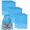 Burva Shoe Bags for Travel 11 Pack Shoe Pouch for Storage Packing with Transparent Windows Large for Men and Women - Blue view 1