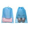 Burva Shoe Bags for Travel 11 Pack Shoe Pouch for Storage Packing with Transparent Windows Large for Men and Women - Blue view 3