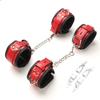 EXREIZST Adjustable 2 Pilates Spreader Bar Set Expandable Sports Aid Training Fitness Kit, Red view 4