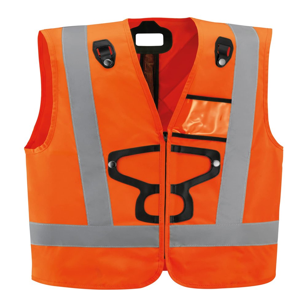 PETZL HI-VIZ High Visibility Vest for NEWTON Harnesses - Orange