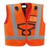 PETZL HI-VIZ High Visibility Vest for NEWTON Harnesses - Orange view 1