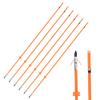 Elong Bow Fishing 32 Inch 5/16" Hunting Arrows Archery Fiberglass Arrows with Safety Slides Broadheads (Pack of 6) view 3
