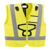 PETZL HI-VIZ High Visibility Vest for NEWTON Harnesses - Yellow view 1