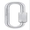 PETZL, 10 Go 8 Mm Quick Links, 8 mm Wide-Opening, Galvanized Steel Quick Link view 1